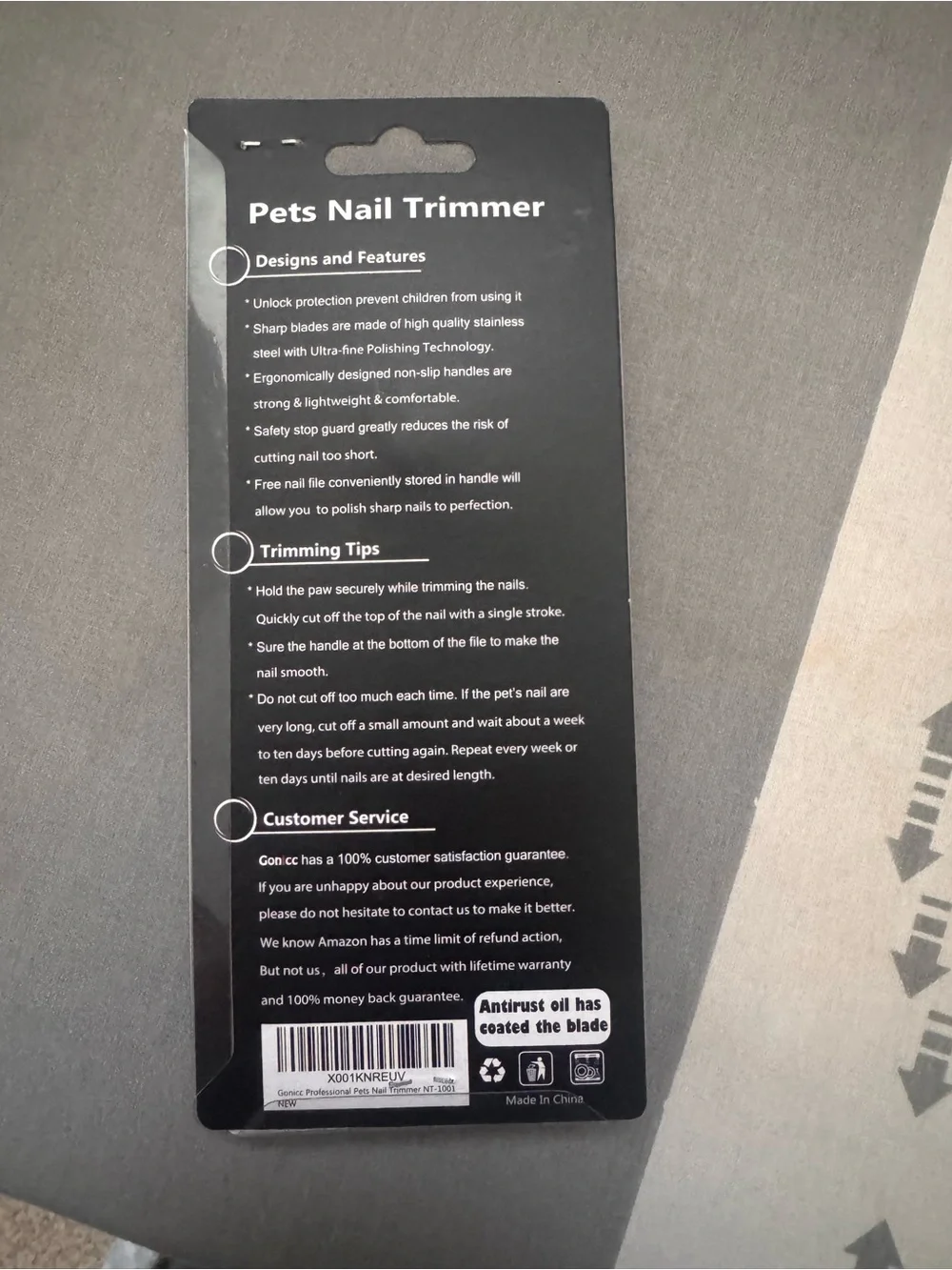 Pets nail trimmer Never used